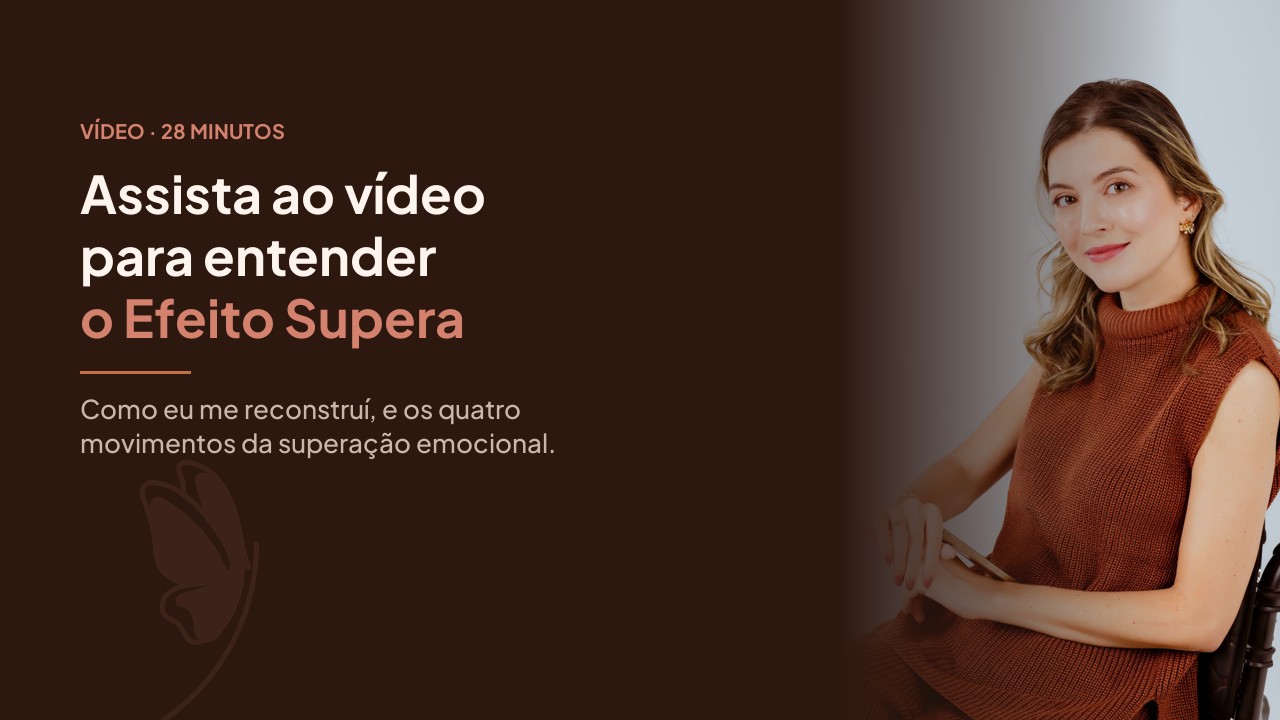 Vídeo de vendas do Efeito Supera