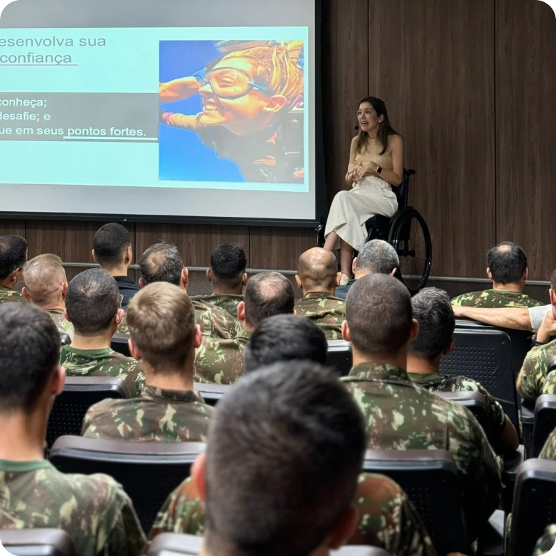 Raquel Zendron em palestra e eventos