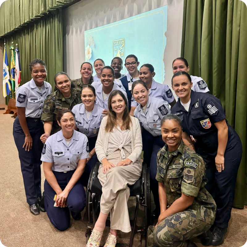 Raquel Zendron em palestra e eventos